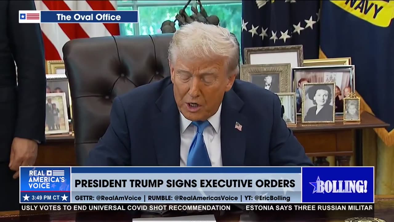 POTUS SIGNS EOS