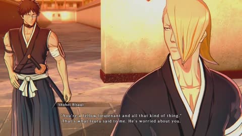 izuru kira all dialogue/cutscenes/secret story BLEACH Rebirth of Souls