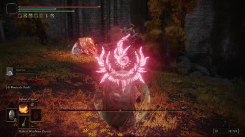 Elden Ring NG+1 | Draconic Tree Sentinel boss fight w/Mimic Tear #eldenring #eldenringbosses #shorts