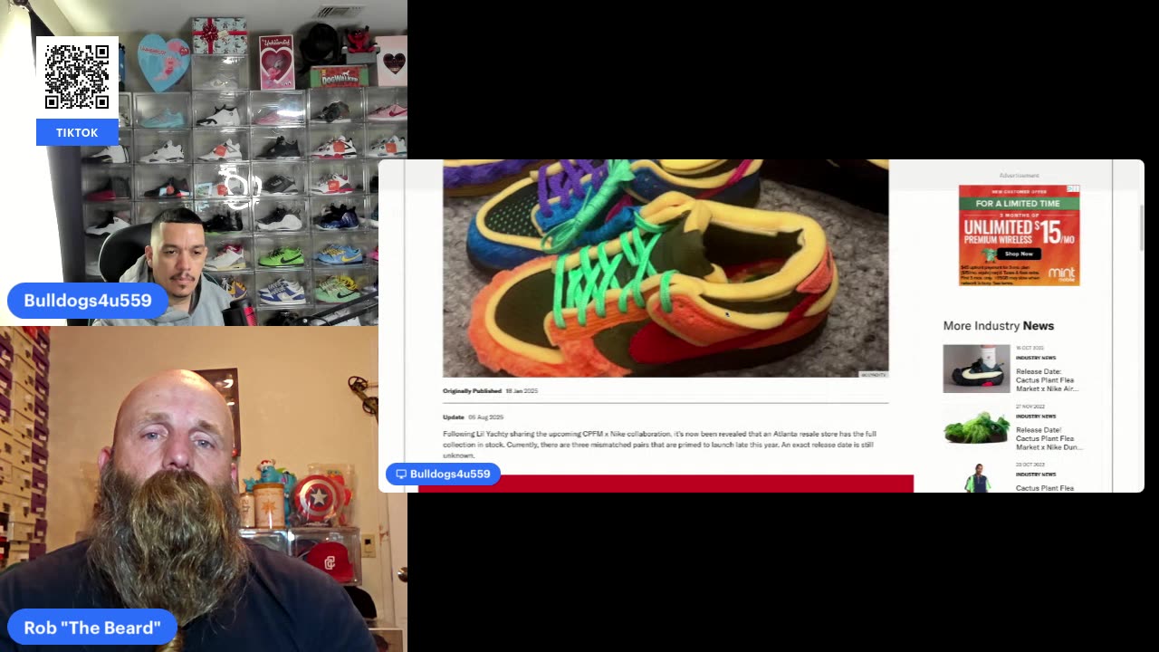 What dropping next ? lets talk shoes with Rob the Beard