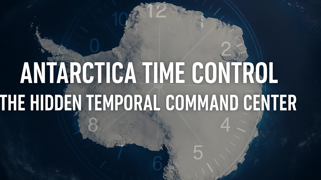 🧊 Part 2 – Antarctica Time Control: The Hidden Temporal Command Center