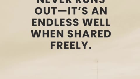 What if God’s love doesn’t shrink when you share it—but flows even stronger?