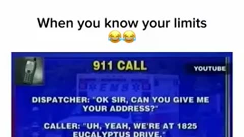 An interesting 911 call indeed