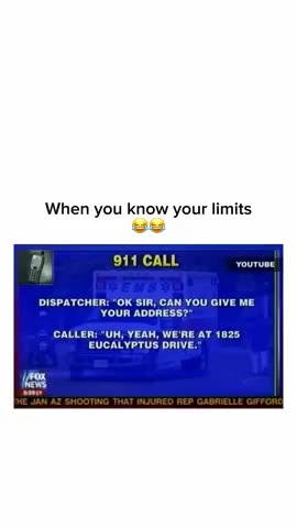 An interesting 911 call indeed