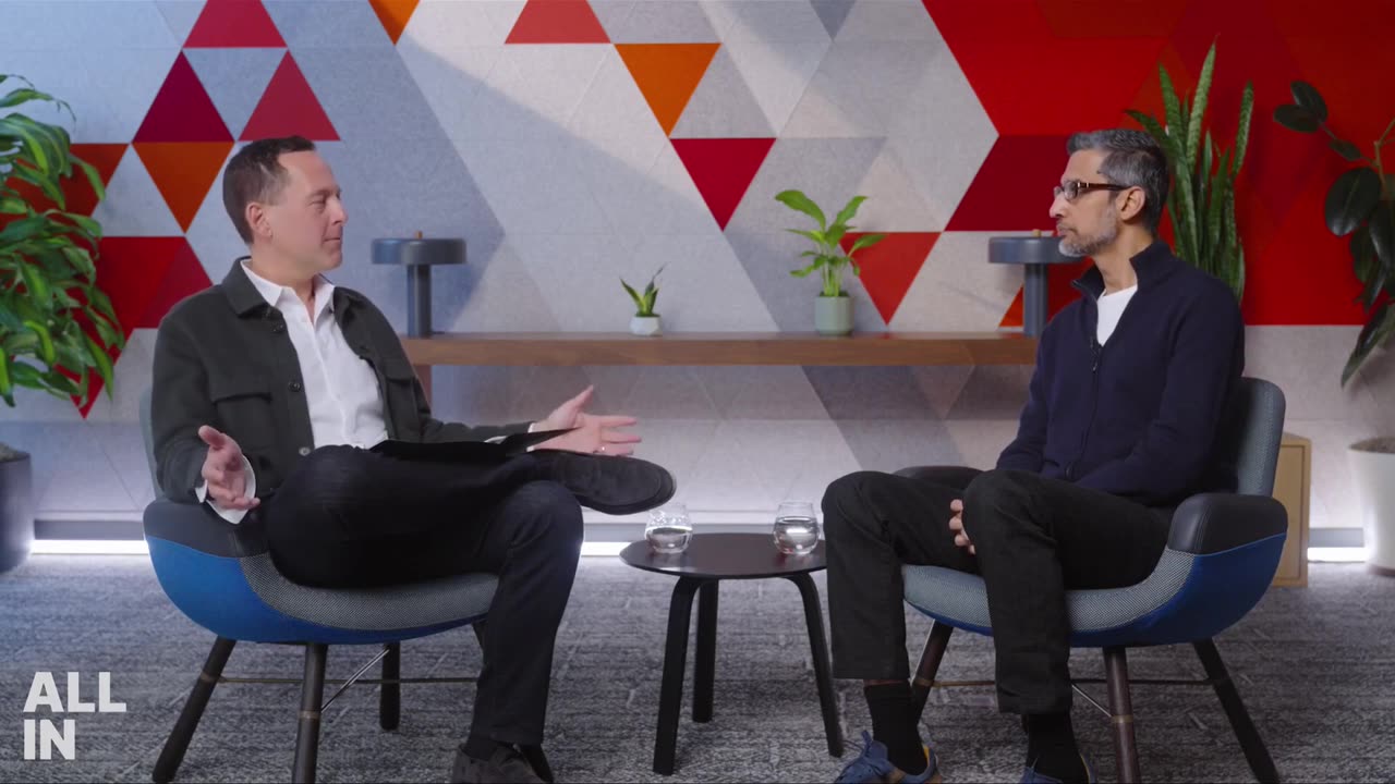Robot Revolution Dawns - Sundar Pichai on All-In #ai #robotics #google