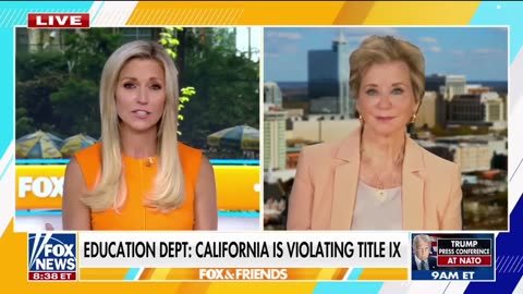 California is facing a serious claimed violation by the Trump administration.