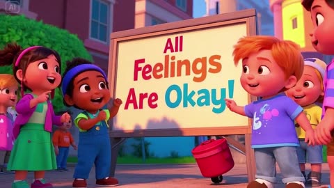 Feelings & Emotions Song for Kids _ Fun Sing-Along _Rizzskt