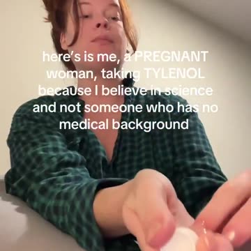 😵‍💫 Liberal pregnant women are downing Tylenol to defy PDJT &RFK Jr