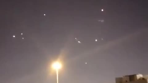 BREAKING 🚨 Air defense systems intercept Iranian missiles launched at Al Udeid Air Base in Qatar
