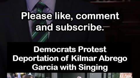 Dems Sing in Neon Pink Vests to Protest Deporting Kilmar Abrego Garcia