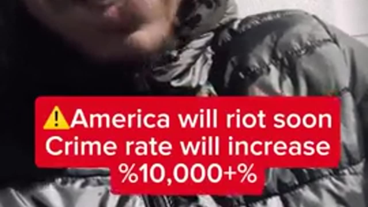 There will be a massive amount of Theft & Violence (anarchy), very soon