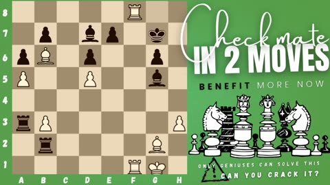 Can you checkmate in 2 moves? (P.4) (White to play)♟️