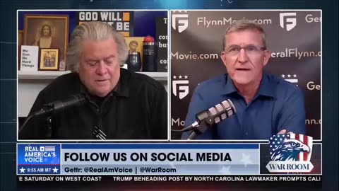 Gen Flynn x Bannon Discuss the latest
