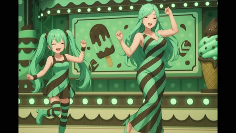 Mint chip sisters V22