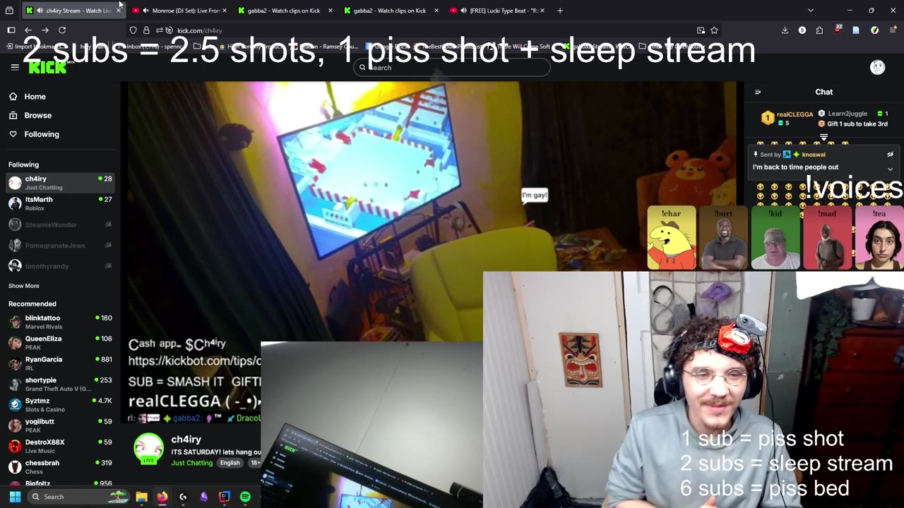 new chairy simp unlocked (gabba2)