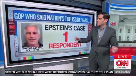 CNN Shocked That President Trump's Approval Rating Has Gone Up Since the Epstein Saga Began