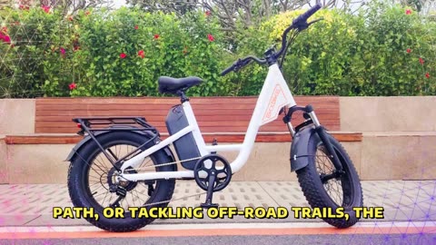 EKX L1 Electric Bike 1000W Motor 48V 15.6Ah Battery 20''4.0 Fat Tire 7 Speed Electric Bike
