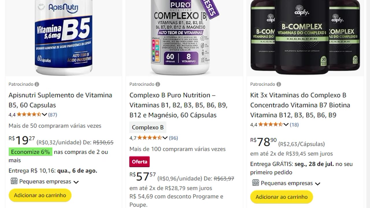 Apisnutri Suplemento de Vitamina B5, 60 Capsulas