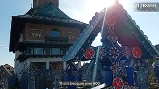 Visit Romania's Merry Cemetery! Uncover the colorful stories and charm of this unique place.