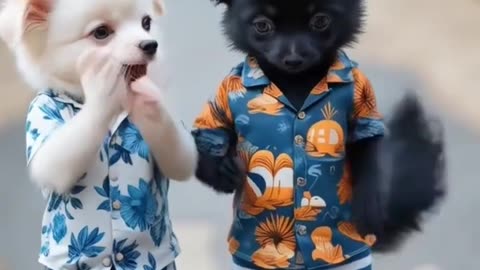 dog baby #viral #ai
