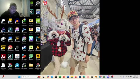 come watch me stuff like blockchain stuff or playing video games or stuff