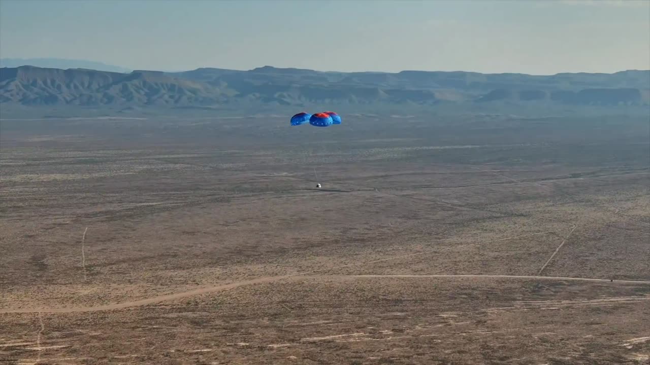 Blue Origin Welcome back to West Texas, NS-32 crew!