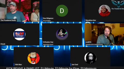 The Powdered Dusty Crashes Out on Panelist #crashout #thepowdereddusty #rage