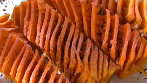 Crispy Spiral Sweet Potato Skewers 🍠 | Addictive Street Food Recipe! 😍