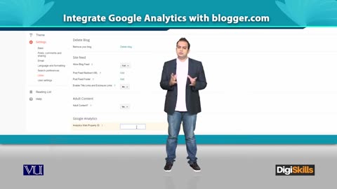 143 Blogger com - Integrate Google Analytics with Blogger com