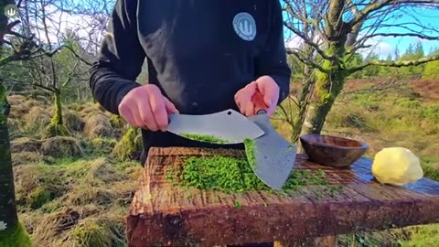 Cooking Steak with ONLY Fire & Stones | ASMR Cooking Outdoors