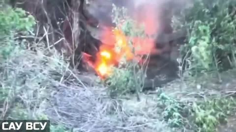 💥🛸 Ukraine Russia War | FPV Drone Destroys Ukrainian SPG Near Voskresenka | RCF