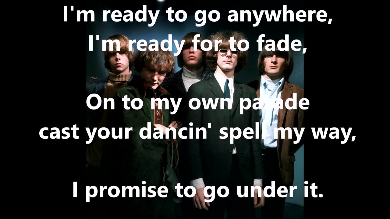 The Byrds - Mr Tambourine Man (with lyrics)