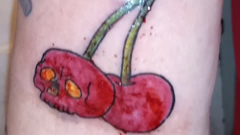 Finished(not healed) Tattoo from Robert Erfourth
