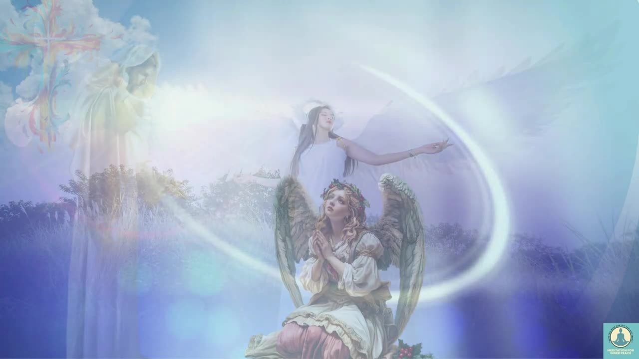 1 Hour Angel Meditation Music | Healing Energy, Deep Relaxation & Inner Peace