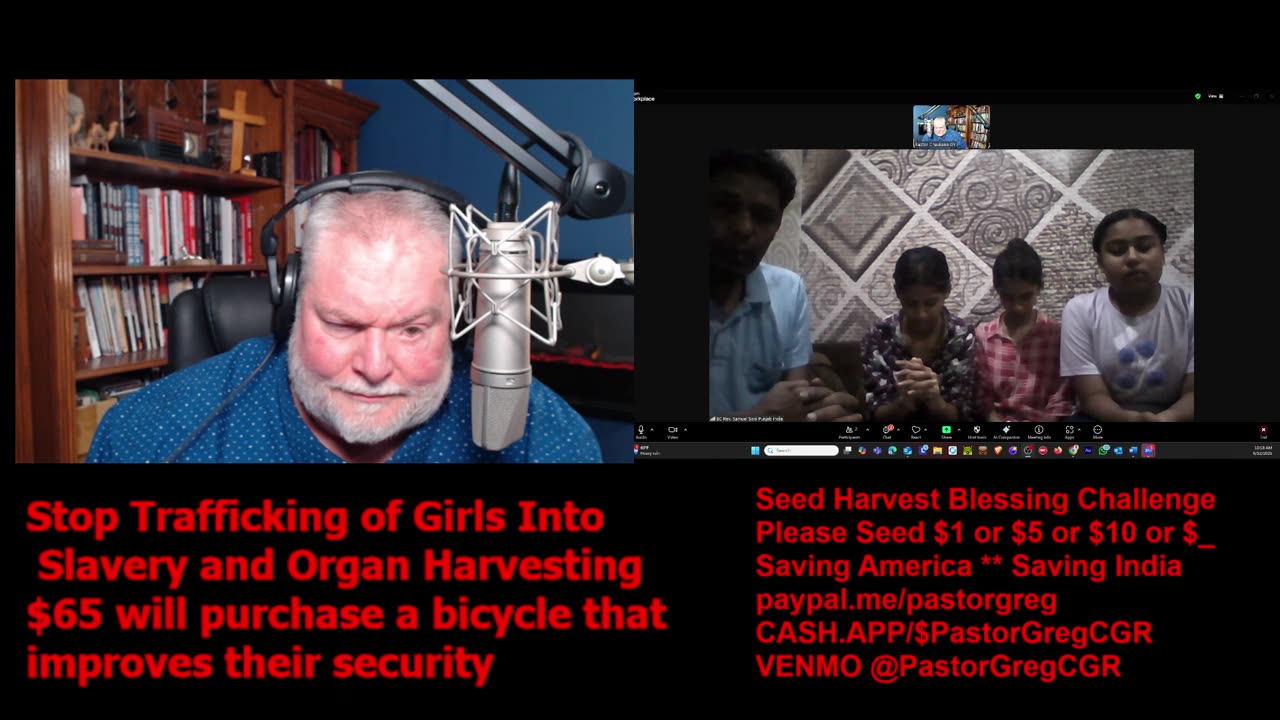 Stop Trafficking of Girls into Slavery and Organ Harvesting