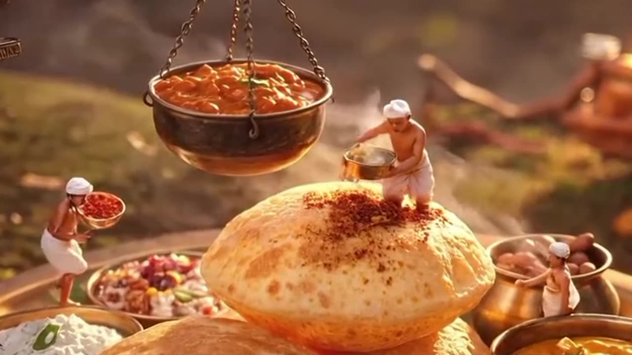 #Ai video indian cooking