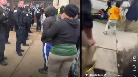 Women & Child Beaten Near Elementary School, Chicago