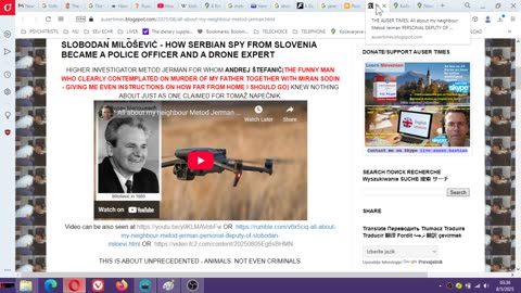 About Andrej Štefanič AND Miran Sodin attempted killing of my father via RACING FROM LJUBLJANA
