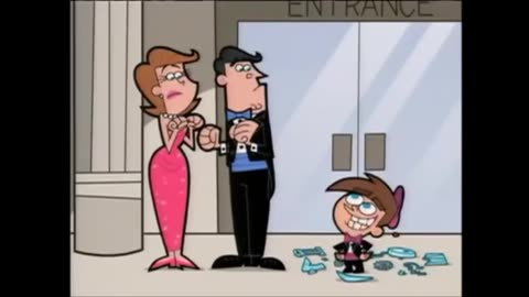 Fairly Odd Parents: Parent hood (Off-camera paddle spanking)