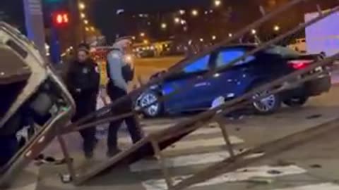 Turmoil and Disorder in Chicago: Yet Another Vehicle Collision