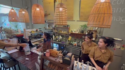 The Hideout Cafe in Da Nang, Vietnam