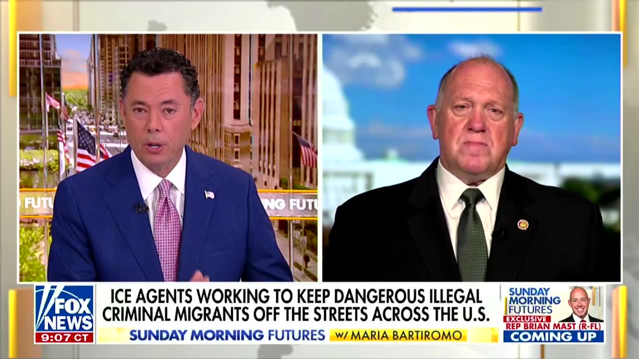 Tom Homan: People donating to anti-ICE protesters 'will be prosecuted too'