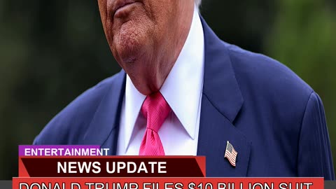Donald Trump Files Billion Suit Against Wsj R