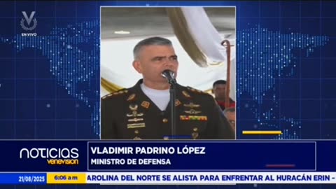 PADRINO LOPEZ ADVIERTE A EE.UU. QUE NO SE ATREVA A PONER UNA MANO EN VENEZUELA.
