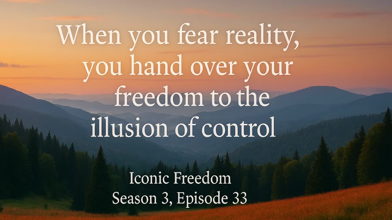 🎙️Iconic Freedom The Formula Season 3, Episode 33: Fear Is the Refusal to Face Reality