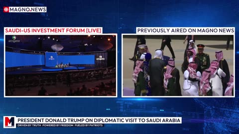 🇺🇸|🇸🇦 President Donald Trump on Diplomatic Visit to Saudi Arabia [LIVE]