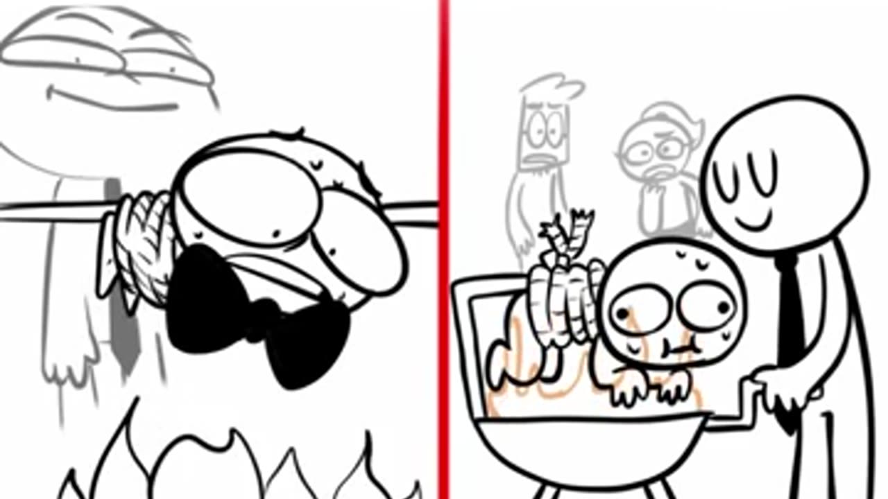 Mistakes Happen A vs B (Animation Meme) #shorts