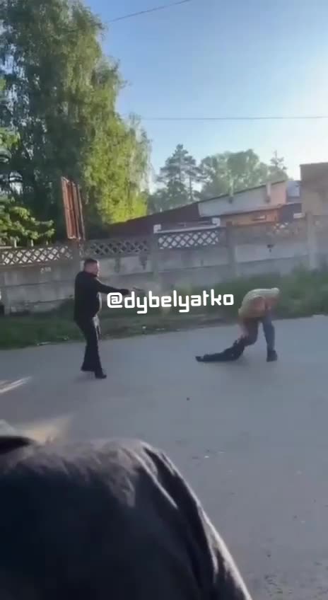 Another Angle of the Epic Fight in St. Petersburg