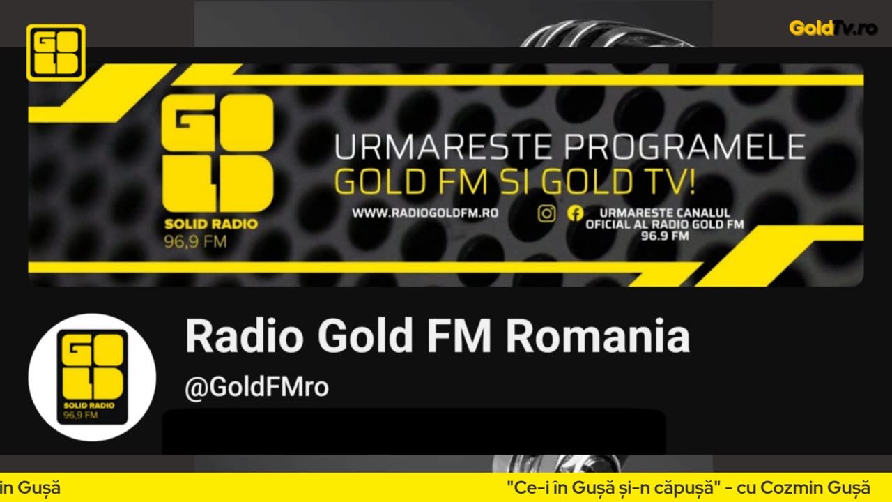 14.05.2025 - ”Ce-i în Gușă, și-n căpușă” - cu Cozmin Gușă