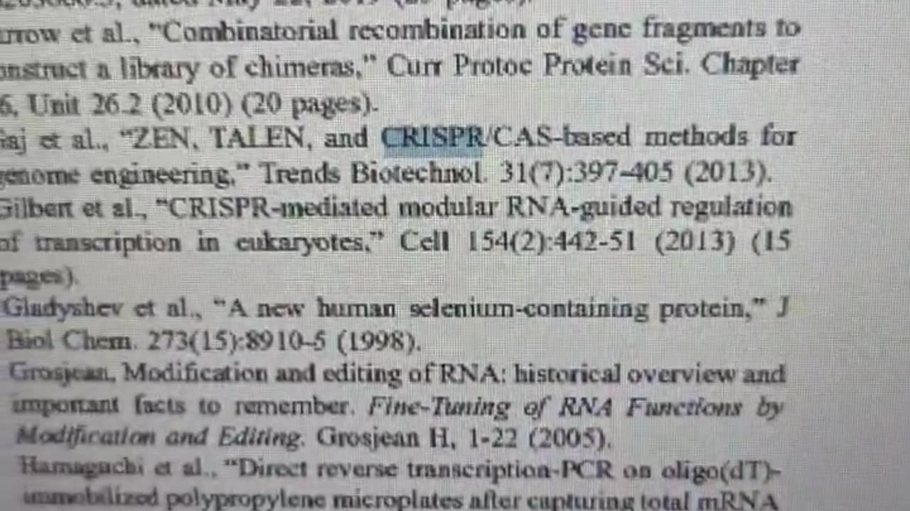 The Federal Register's decision to waive informed consent, as well as discussing the Crispr Technologies in the inoculation and Test Swabs